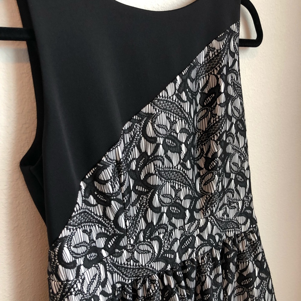 Ivy + Blu, Black Lace Cocktail Dress - Picture 4 of 6